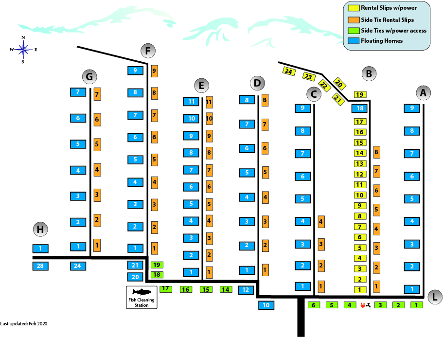 big eddy dock diagram